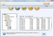 iPod de Software Screenshot van de Terugwinning van gegevens