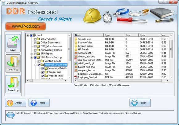 Data Software Recovery screenshot
