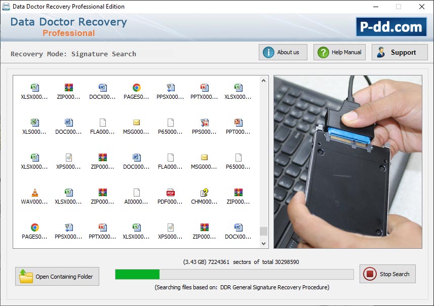 File Recovery screenshot