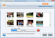 Software Screenshot De la Recuperación De los Cuadros De Digital