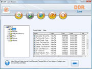 Software Screenshot De la Recuperación De la Música De Zune